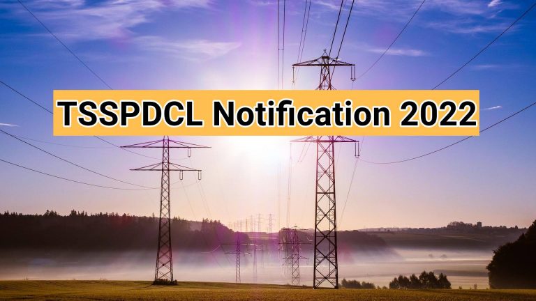 TSSPDCL Notification 2022 pdf