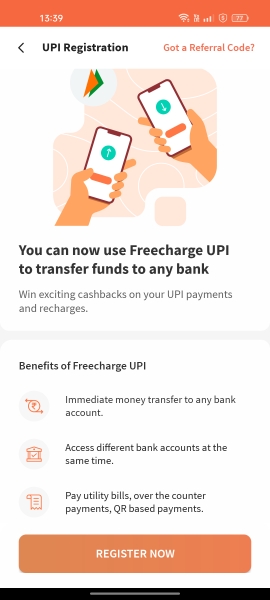 Freecharge UPI ID kaise banaye