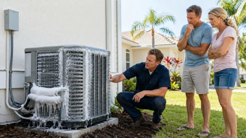 What Causes Ice to Form on Air Conditioner Refrigerant Lines? featured 22205