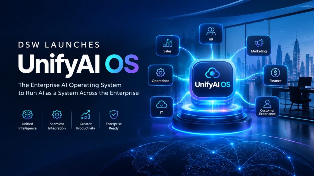 DSW Launches UnifyAI OS, The Enterprise AI Operating System to Run AI as a System Across the Enterprise featured 22406